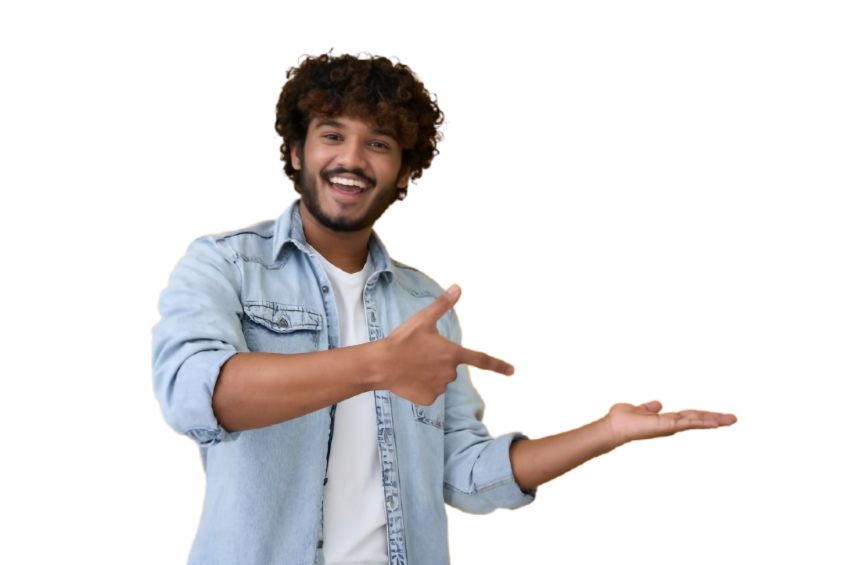 Smiling man